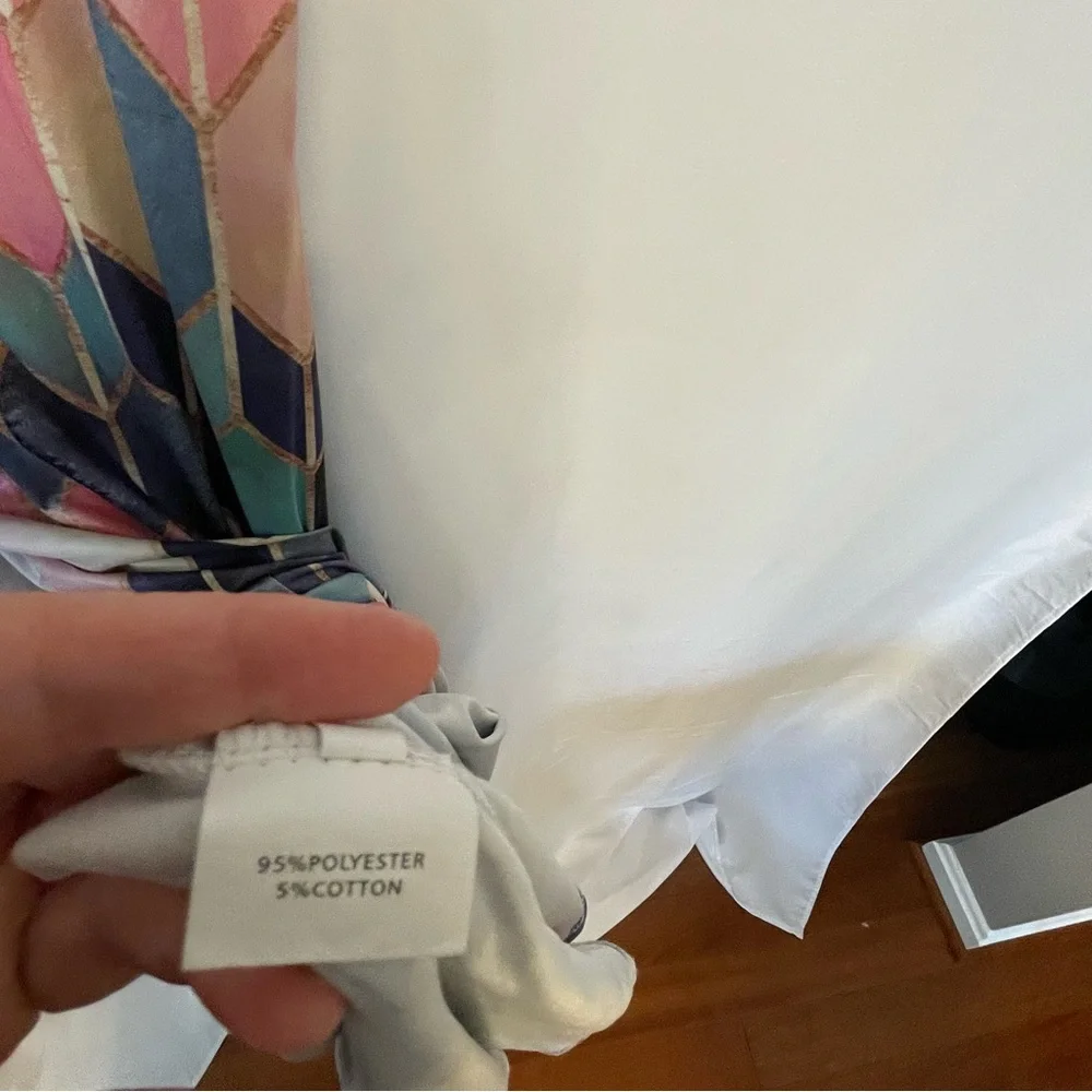 Geometric Multicolor Maxi Dress - Picture 4 of 5